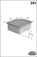 LUCAS FILTERS lfaf525 -  Воздушный фильтр